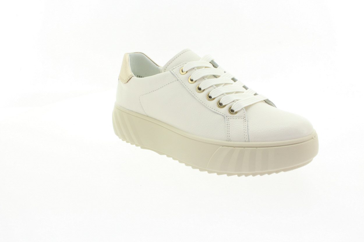 ARA Dámské krémové kožené tenisky