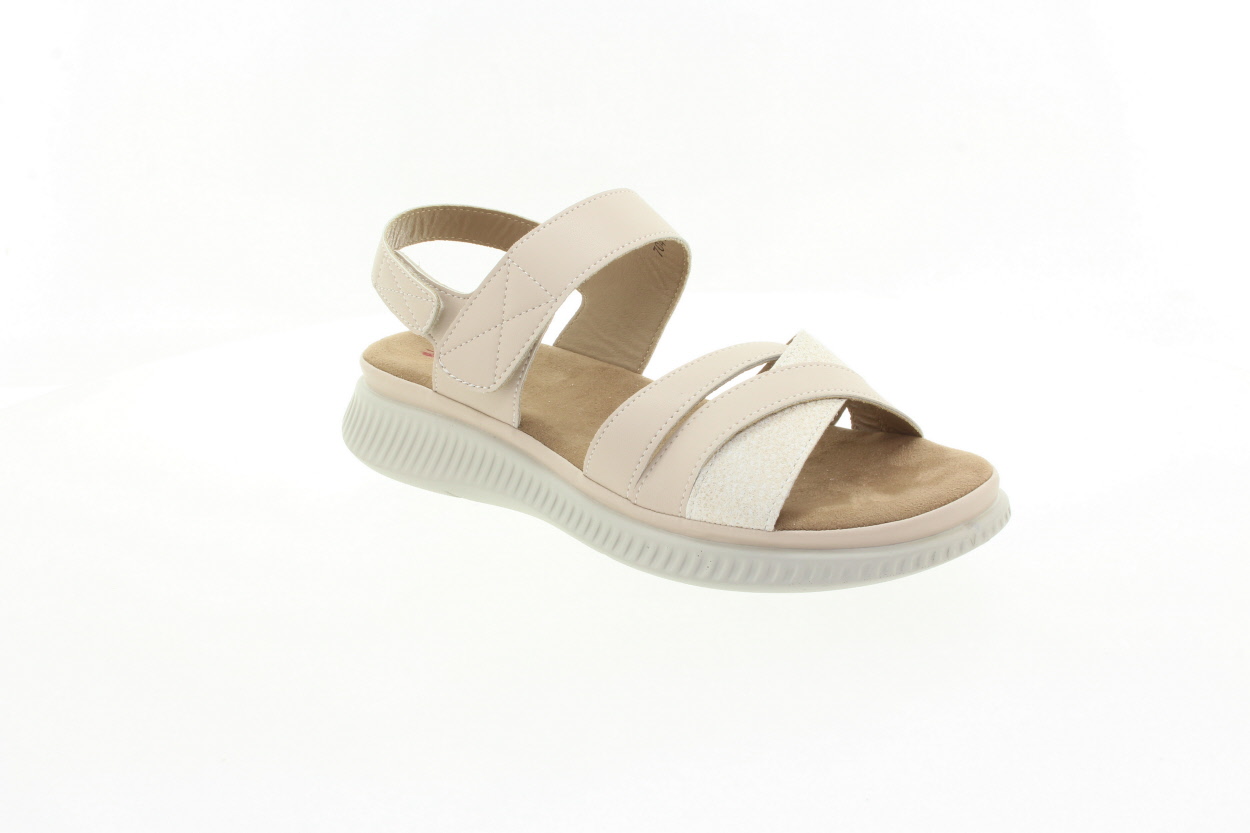 EPICA Dámské kožené béžové sandály