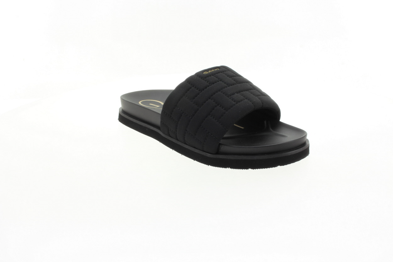 GANT Dámské černé textilní pantofle