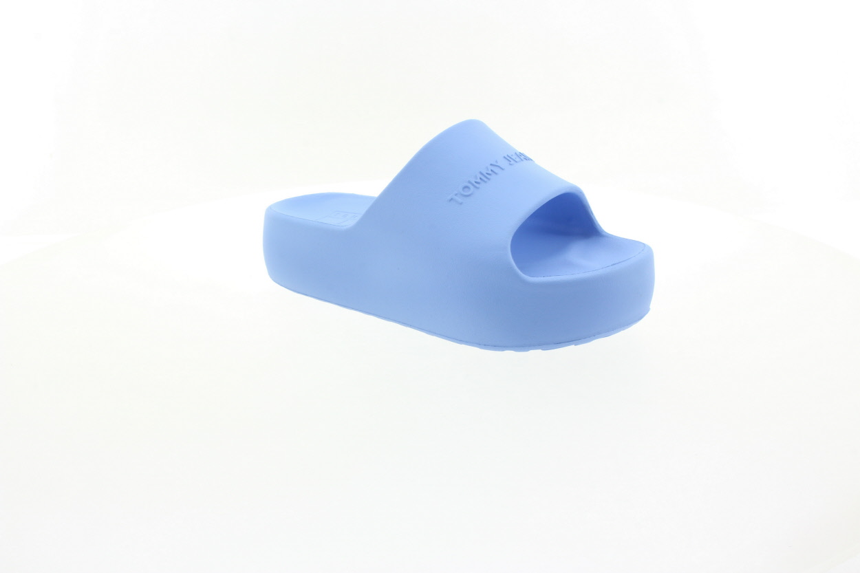 TOMMY JEANS Dámské modré pantofle