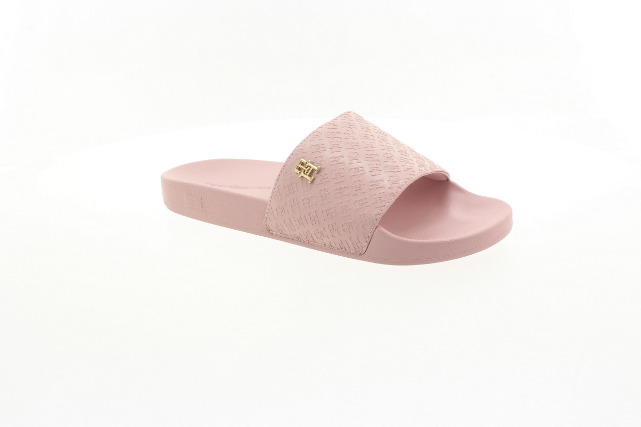 TOMMY HILFIGER Dámské růžové pantofle