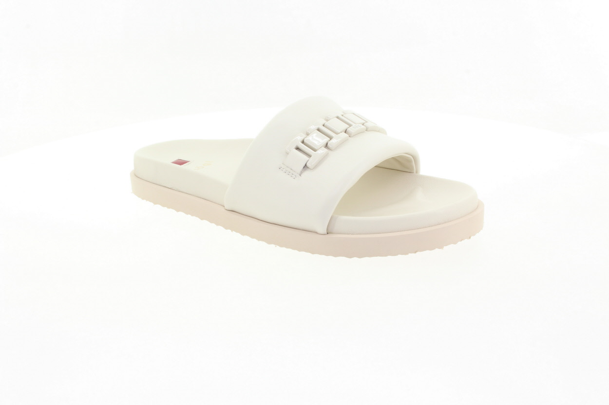 HÖGL Dámské kožené krémové pantofle