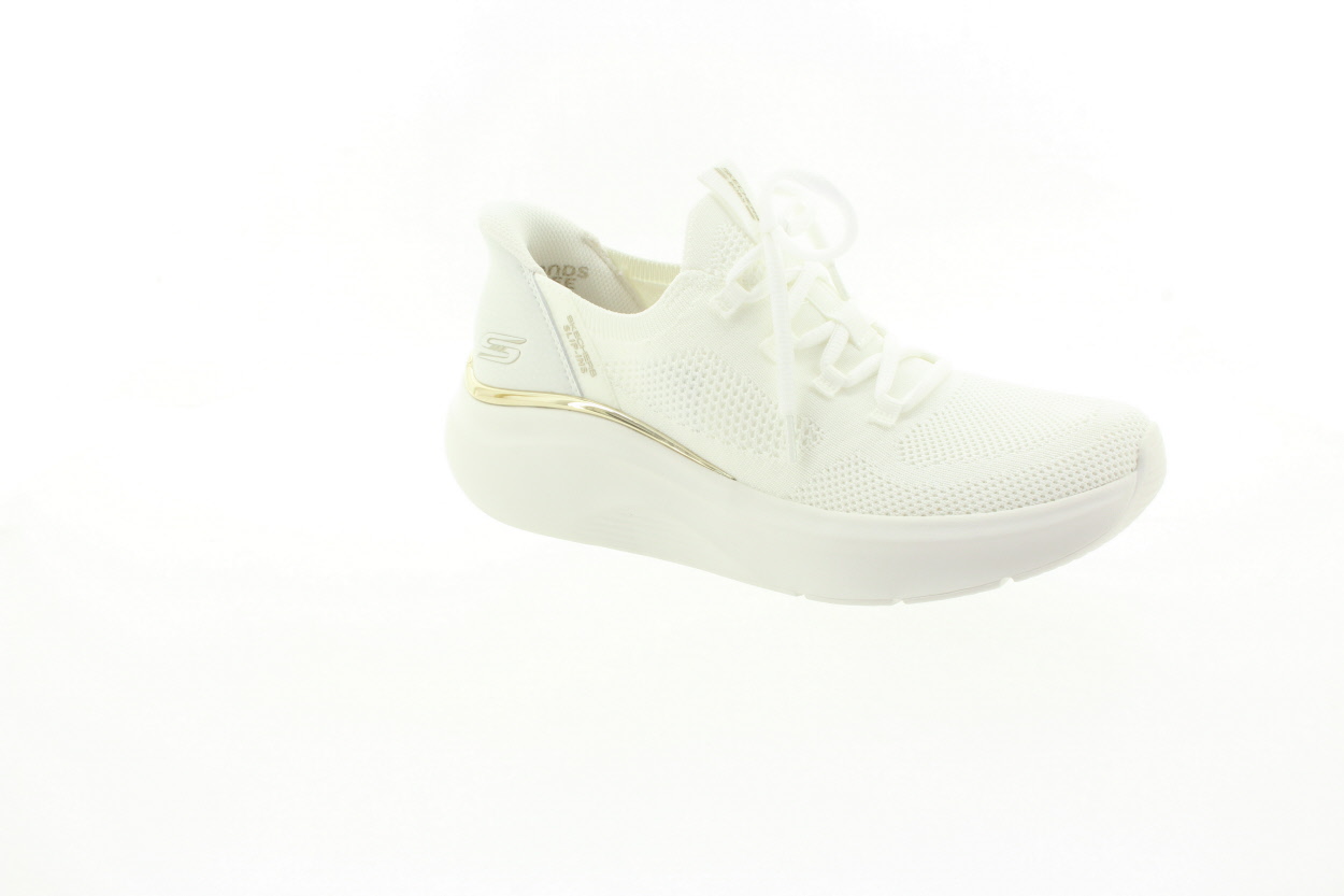 SKECHERS Dámské textilní tenisky white