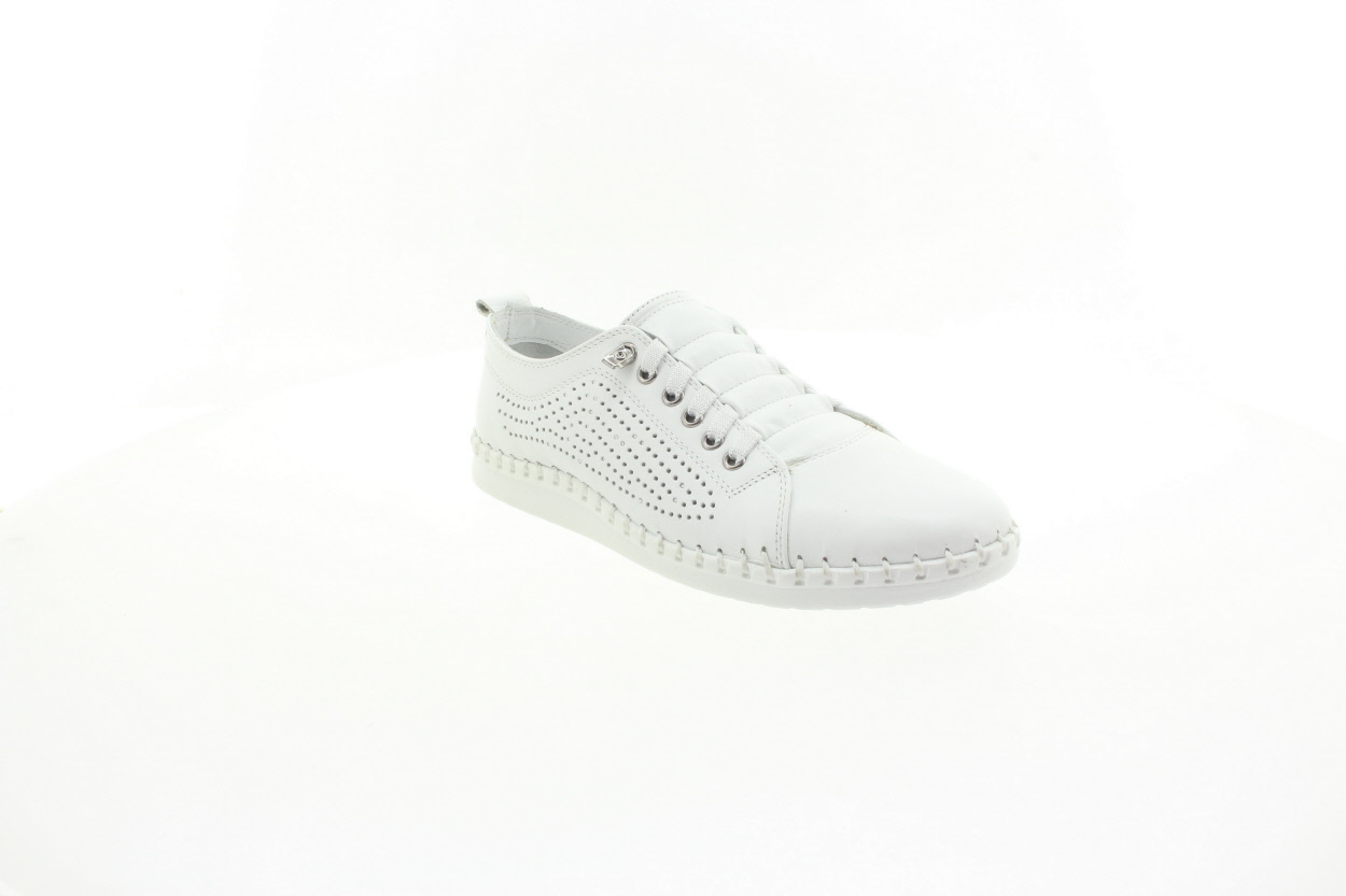 YO BY SHOEMAKER Dámské kožené perforované polobotky