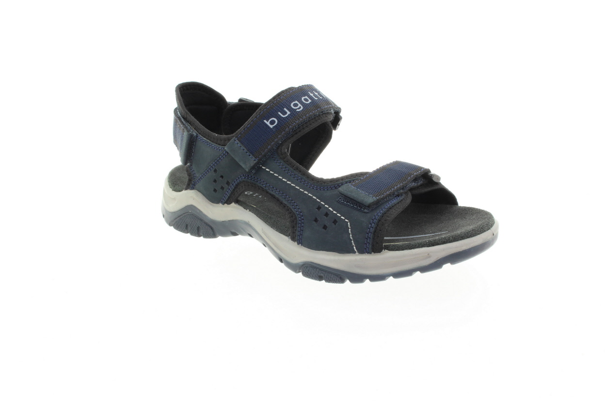 BUGATTI Pánské modré sandály