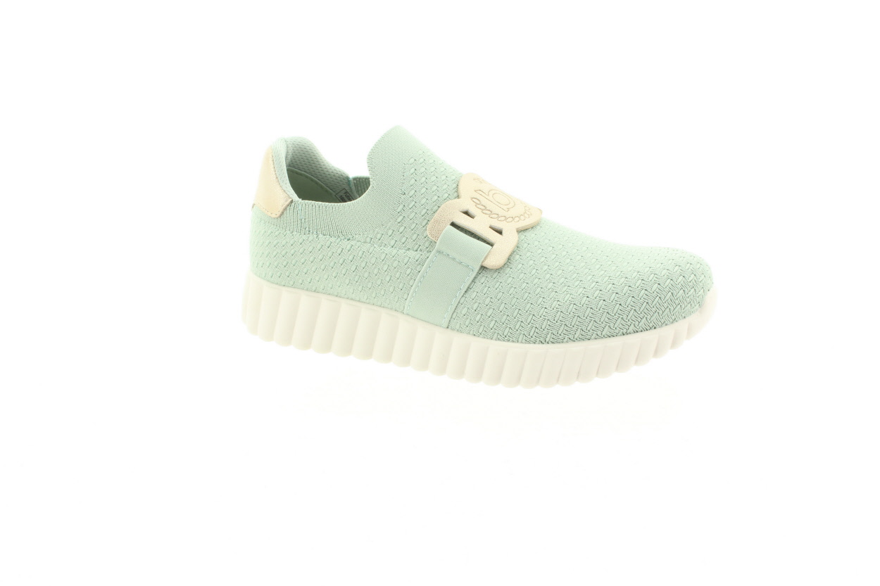 BUGATTI Dámské textilní zelené tenisky