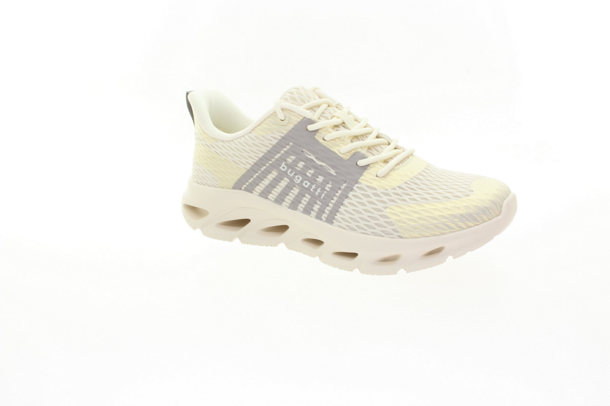 BUGATTI Dámské smetanové textilní tenisky