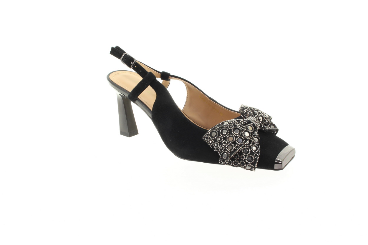 EPICA Dámské černé kožené lodičky