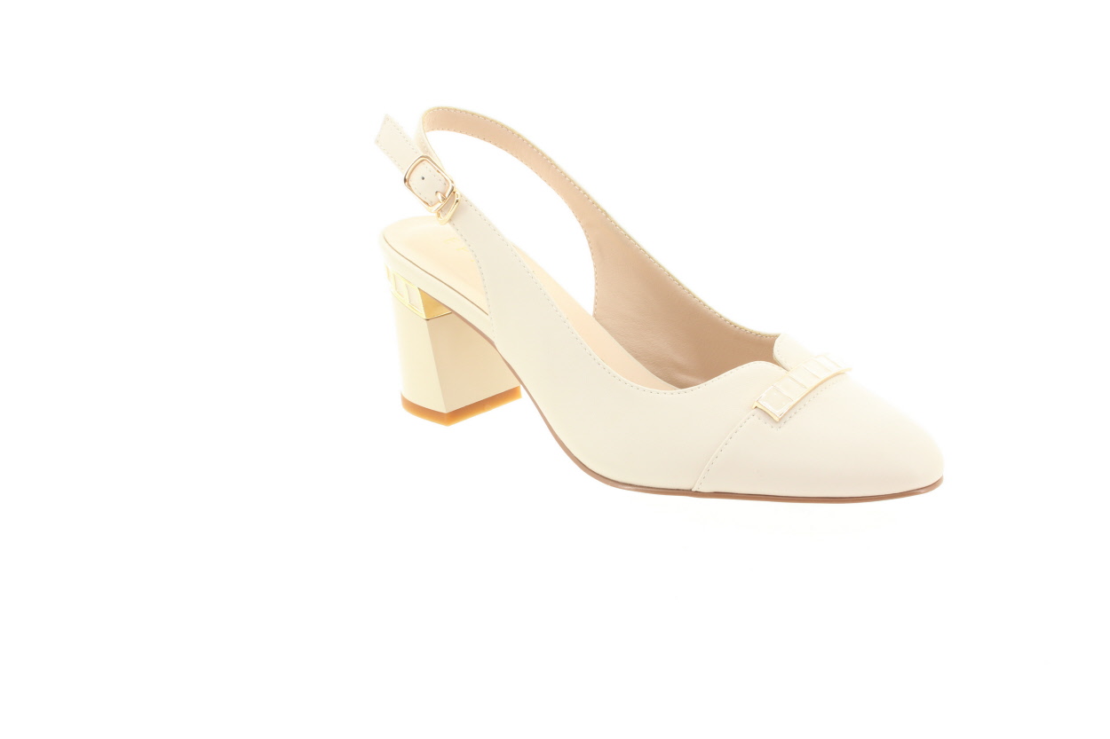 EPICA Dámské krémové kožené lodičky