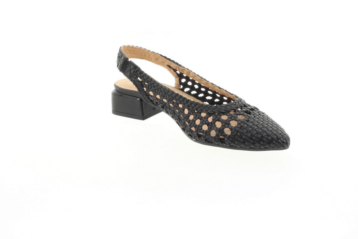 GIOSEPPO Dámské černé kožené lodičky