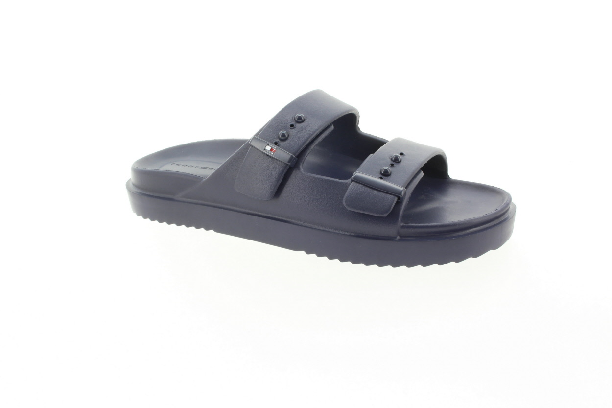 TOMMY HILFIGER Pánské modré pantofle