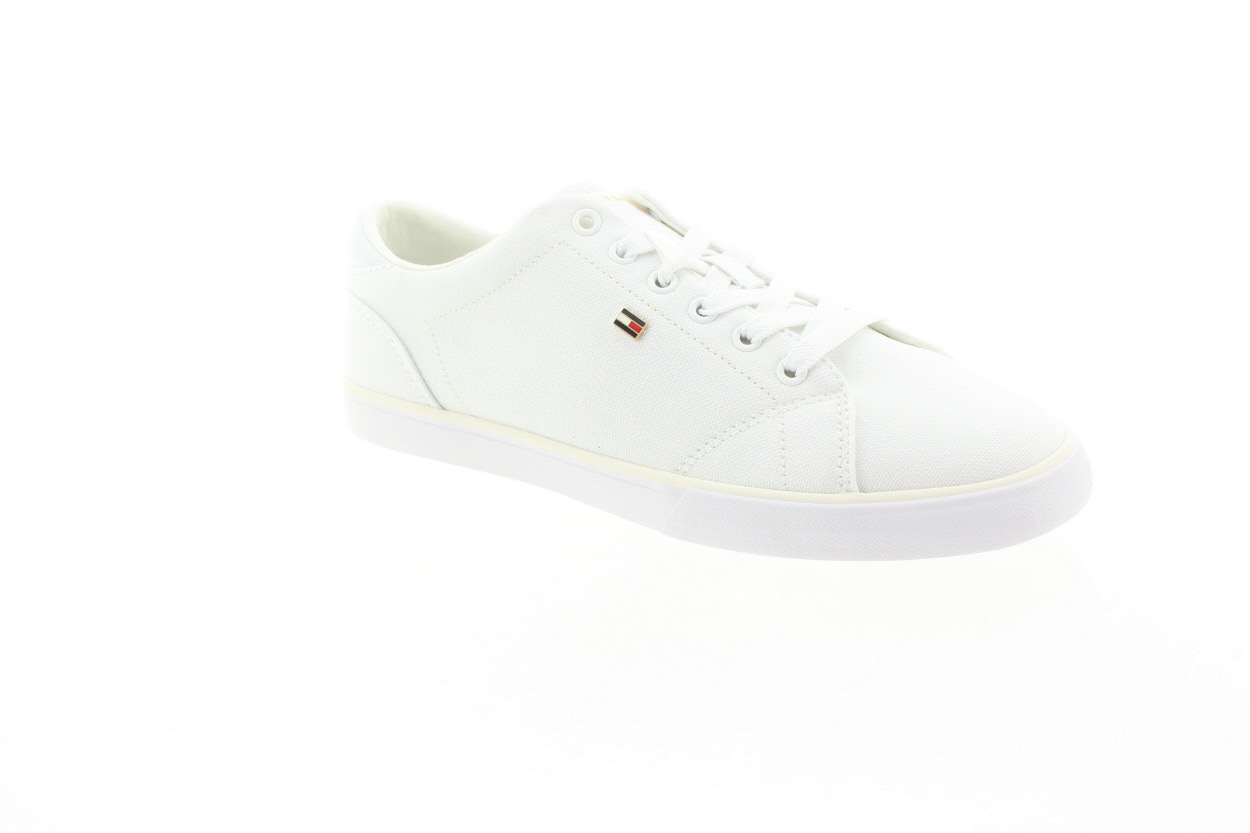 TOMMY HILFIGER Dámské bílé textilní tenisky