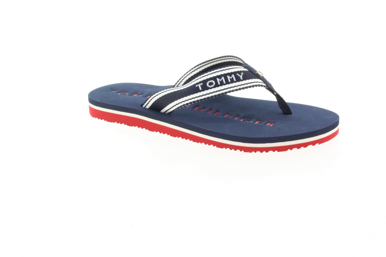 TOMMY HILFIGER Dámské modré žabky