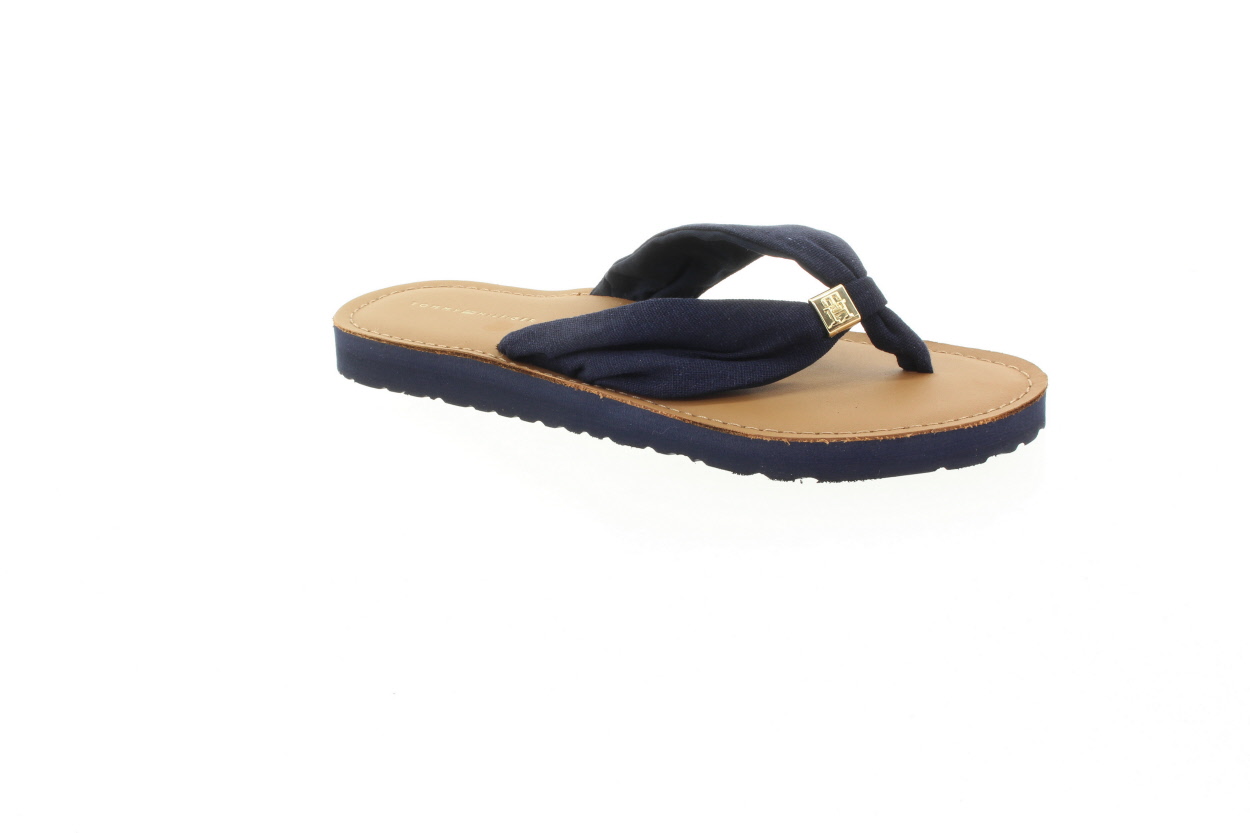 TOMMY HILFIGER Dámské modré žabky