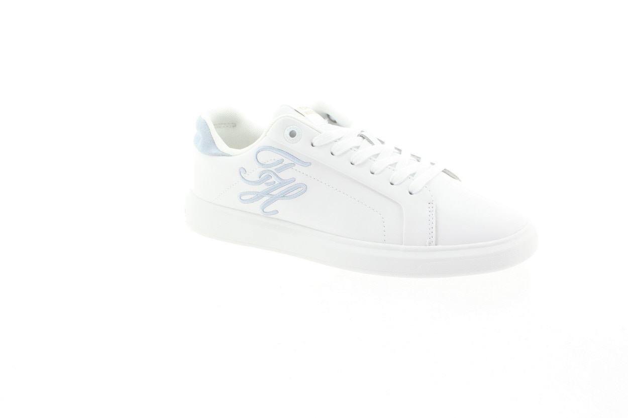 TOMMY HILFIGER Dámské bílé kožené tenisky