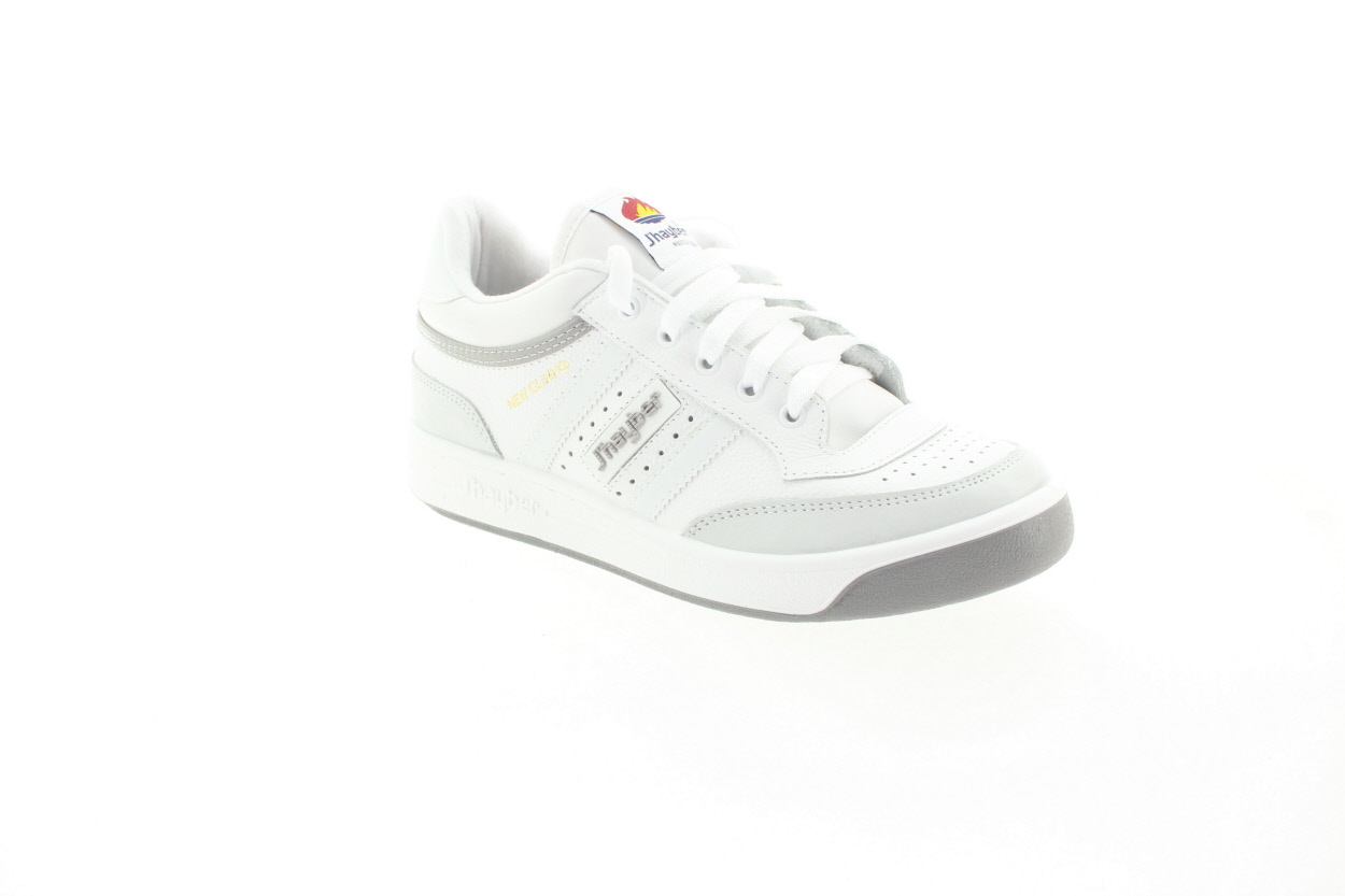 J'HAYBER Pánské bílé kožené tenisky