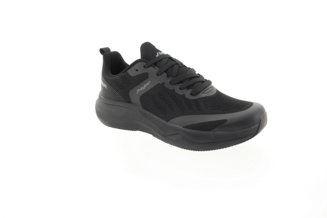 J'HAYBER Pánské černé textilní tenisky