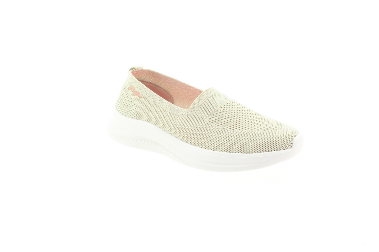 J'HAYBER Dámské béžové textilní slip on