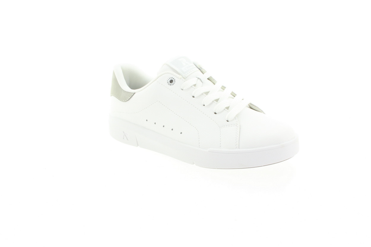 RIEKER Dámské bíé kožené tenisky