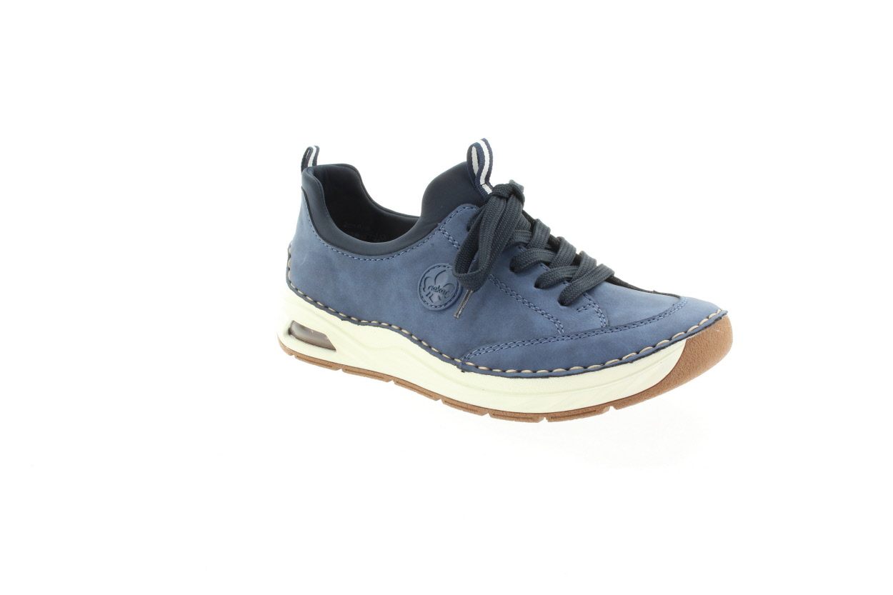 RIEKER Dámské modré tenisky