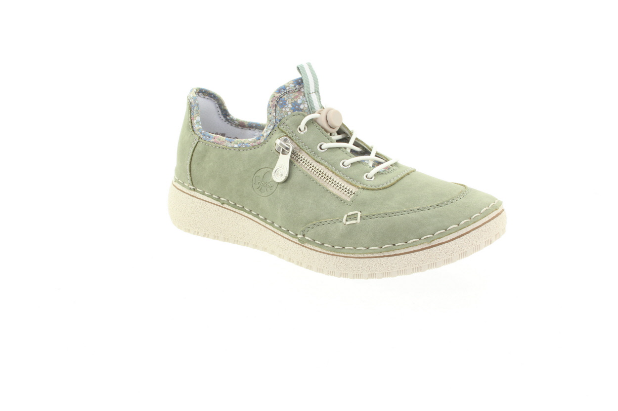 RIEKER Dámské mintové polobotky