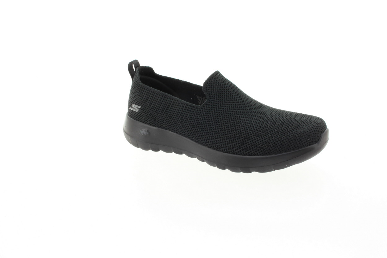 SKECHERS Dámské černé textilní slip on