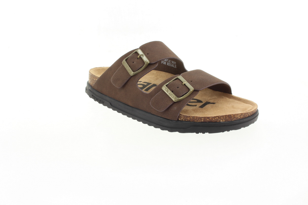 WRANGLER Pánské hnědé pantofle