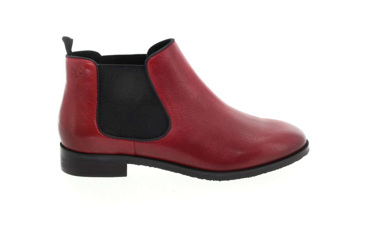 CAPRICE Dámská kožená pérka rosso