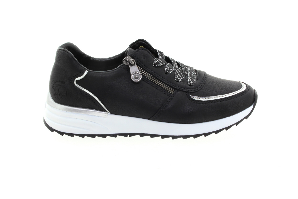 RIEKER Dámské tenisky schwarz