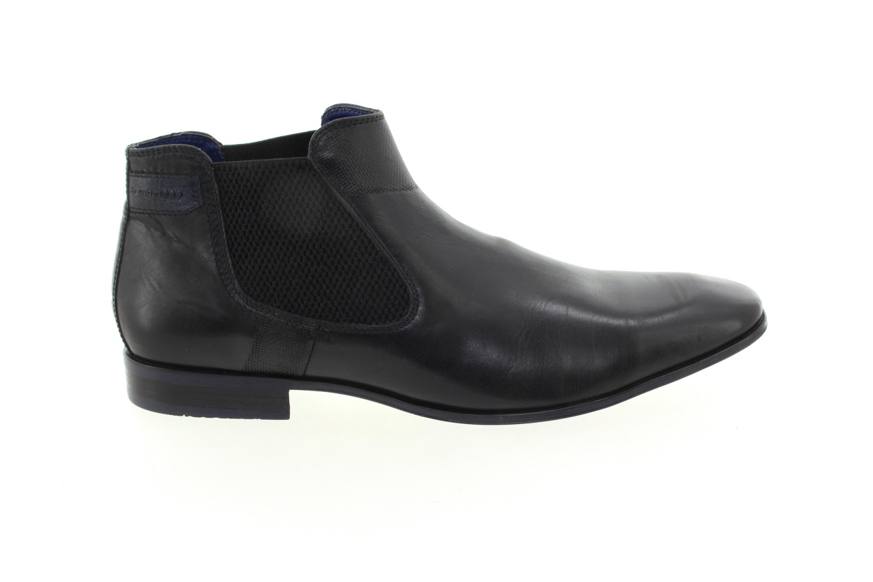 BUGATTI Kožená pánská pérka černá