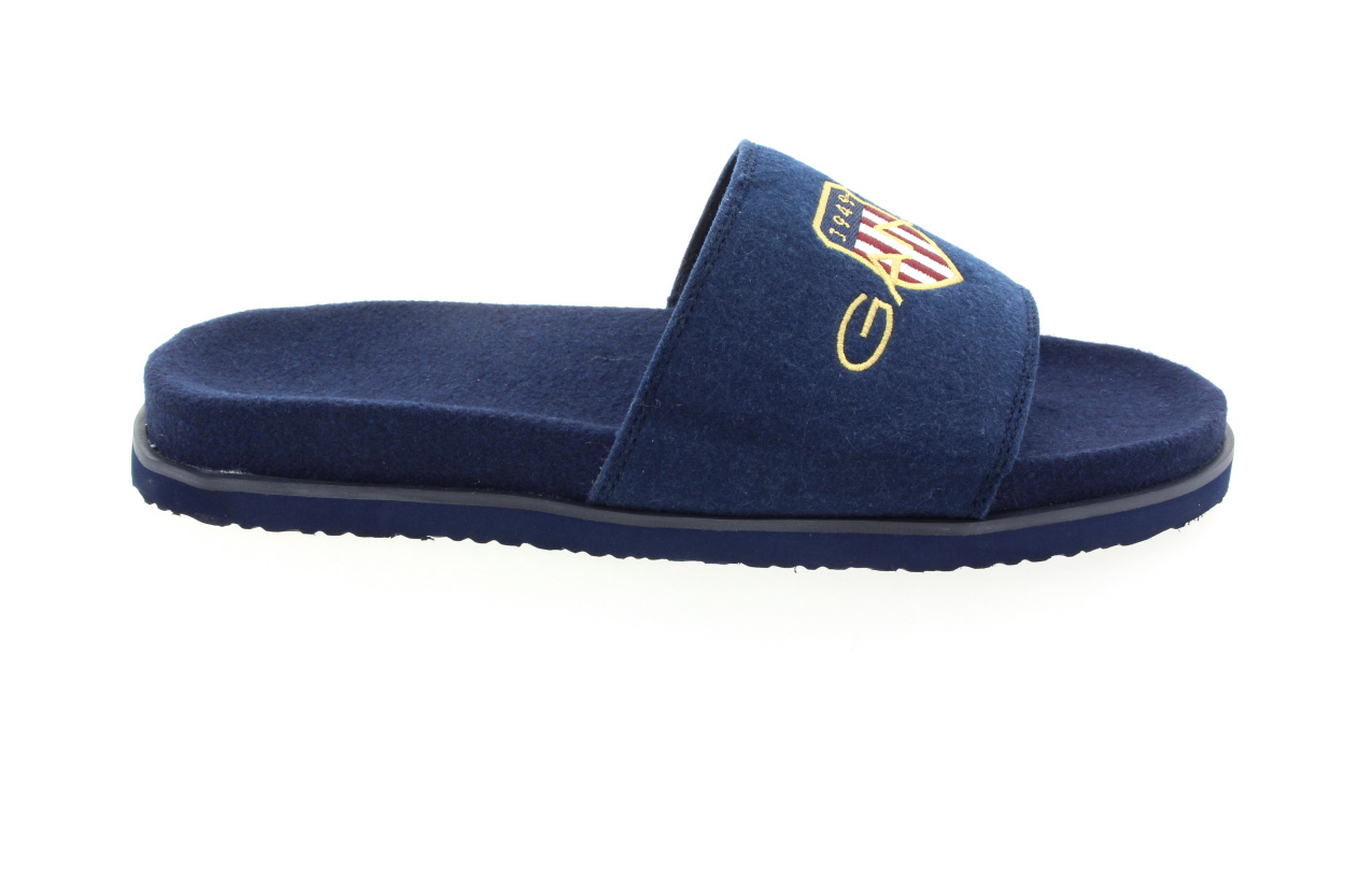 GANT Pánské modré domácí pantofle