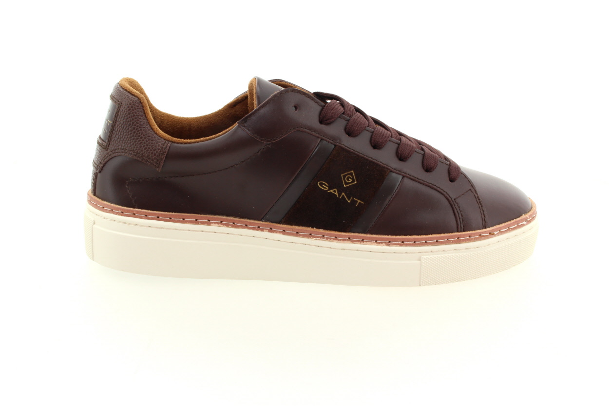 GANT Pánské kožené tenisky hnědé