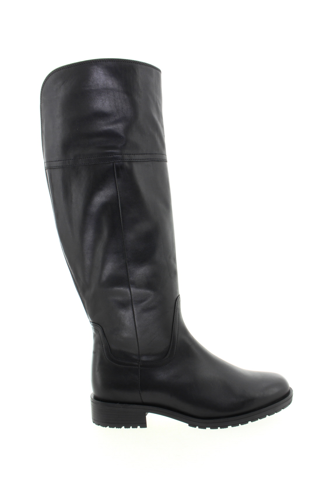 GABOR Dámské kožené černé kozačky XL Vario