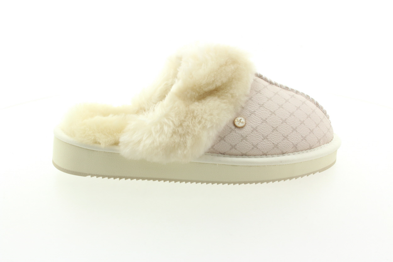 MEXX Dámská domácí obuv krémová