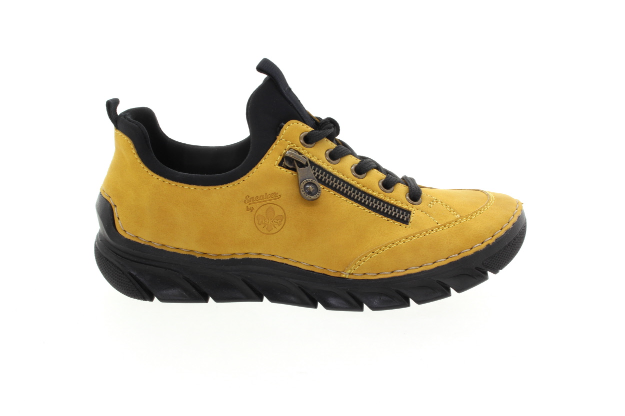 RIEKER Dámské žluté tenisky