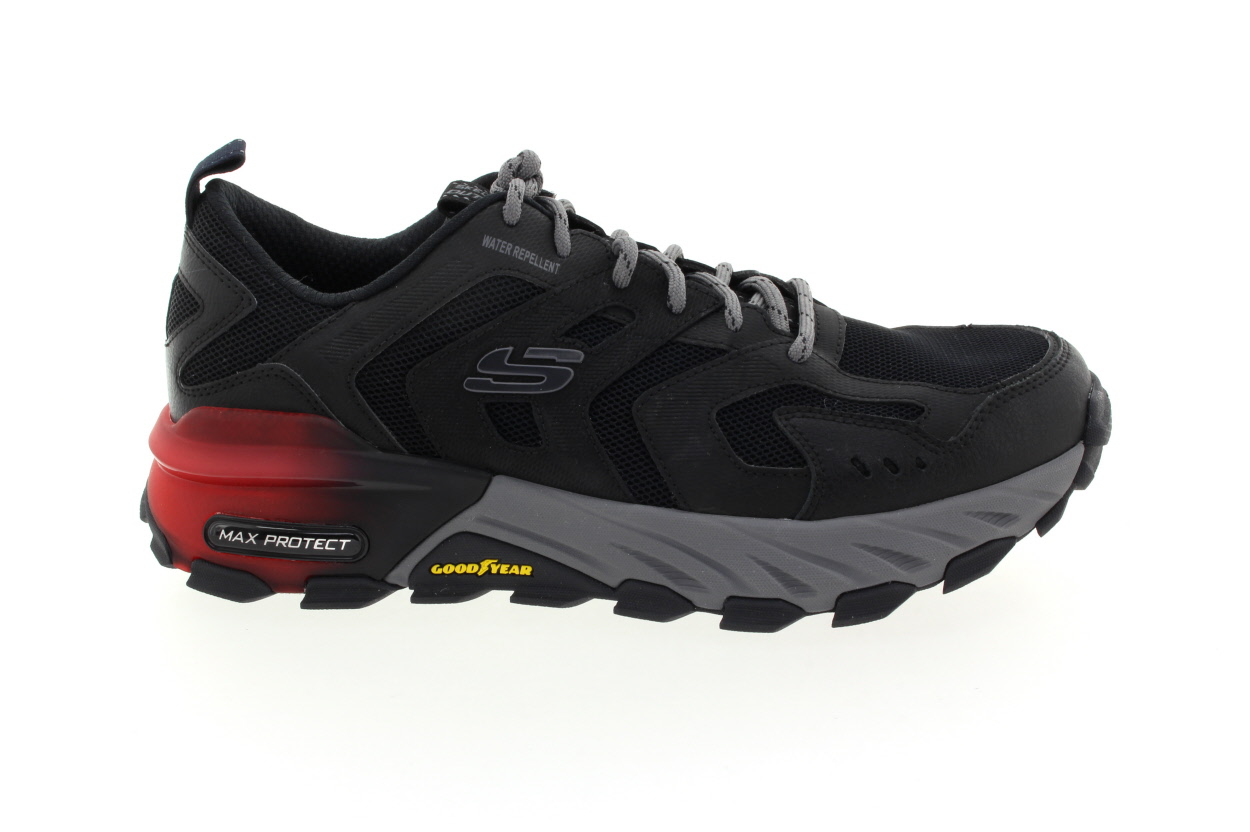 SKECHERS Pánské celoroční černo šedé tenisky GOOD YEAR