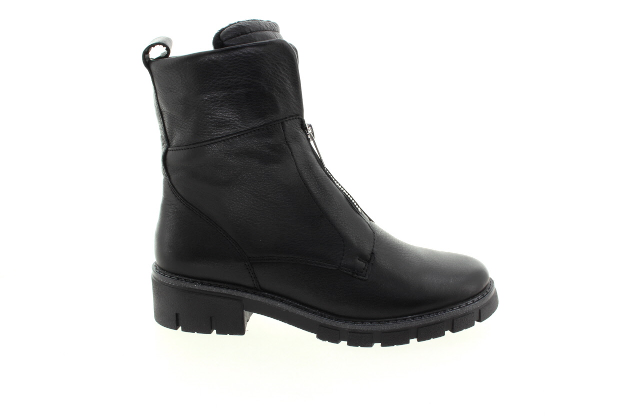 ARA Dámský kožený černý kotník