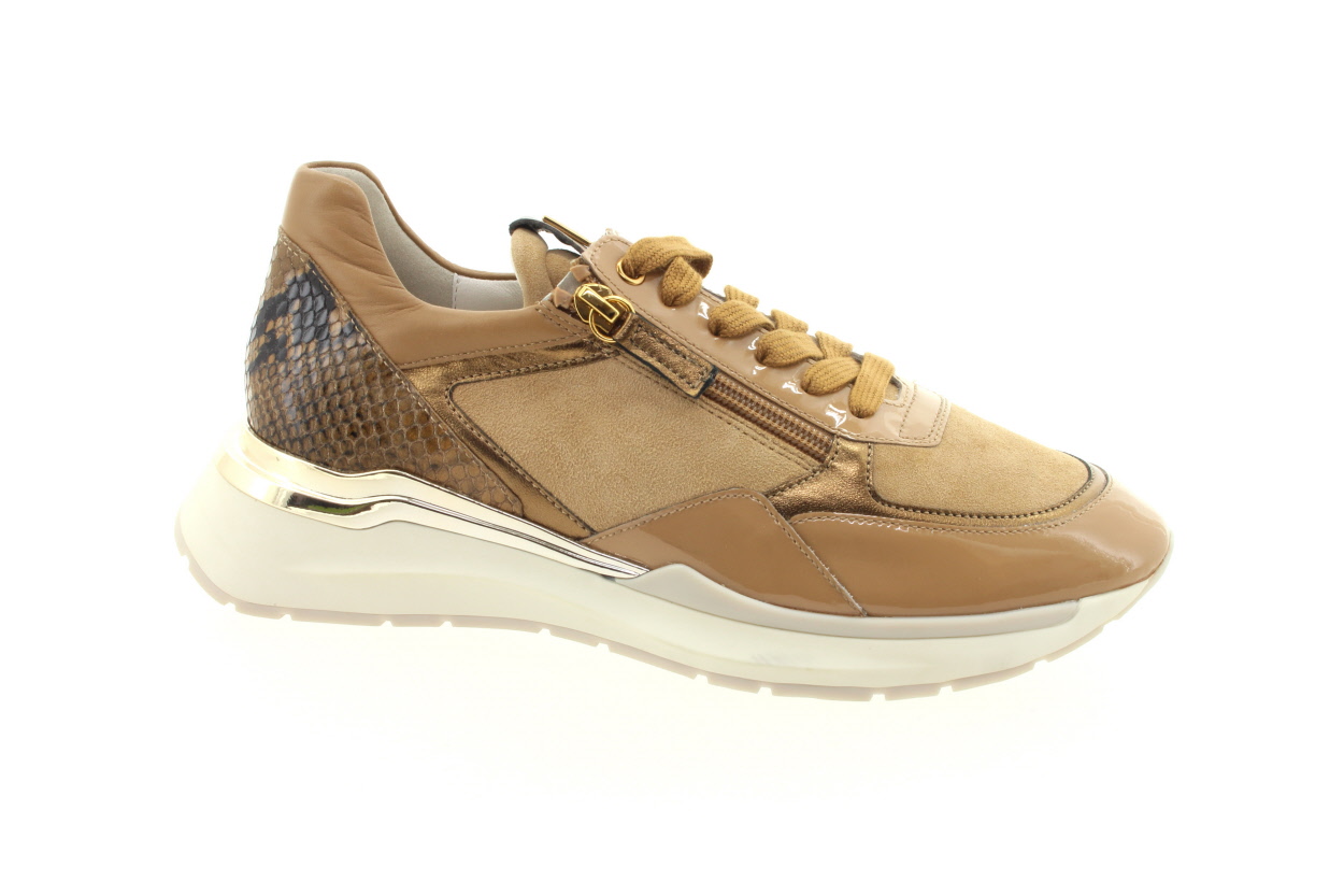 HÖGL Dámské kožené hnědé tenisky