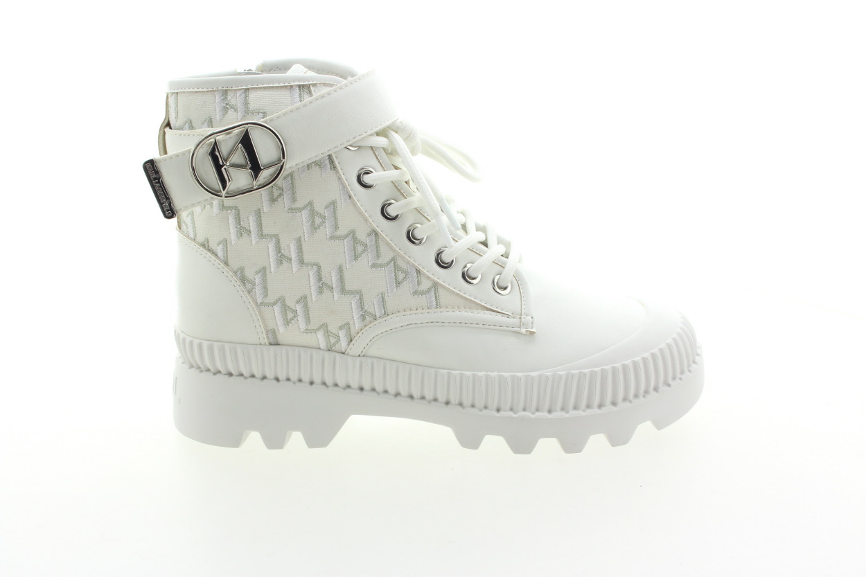 KARL LAGERFELD Dámský bílý kotník