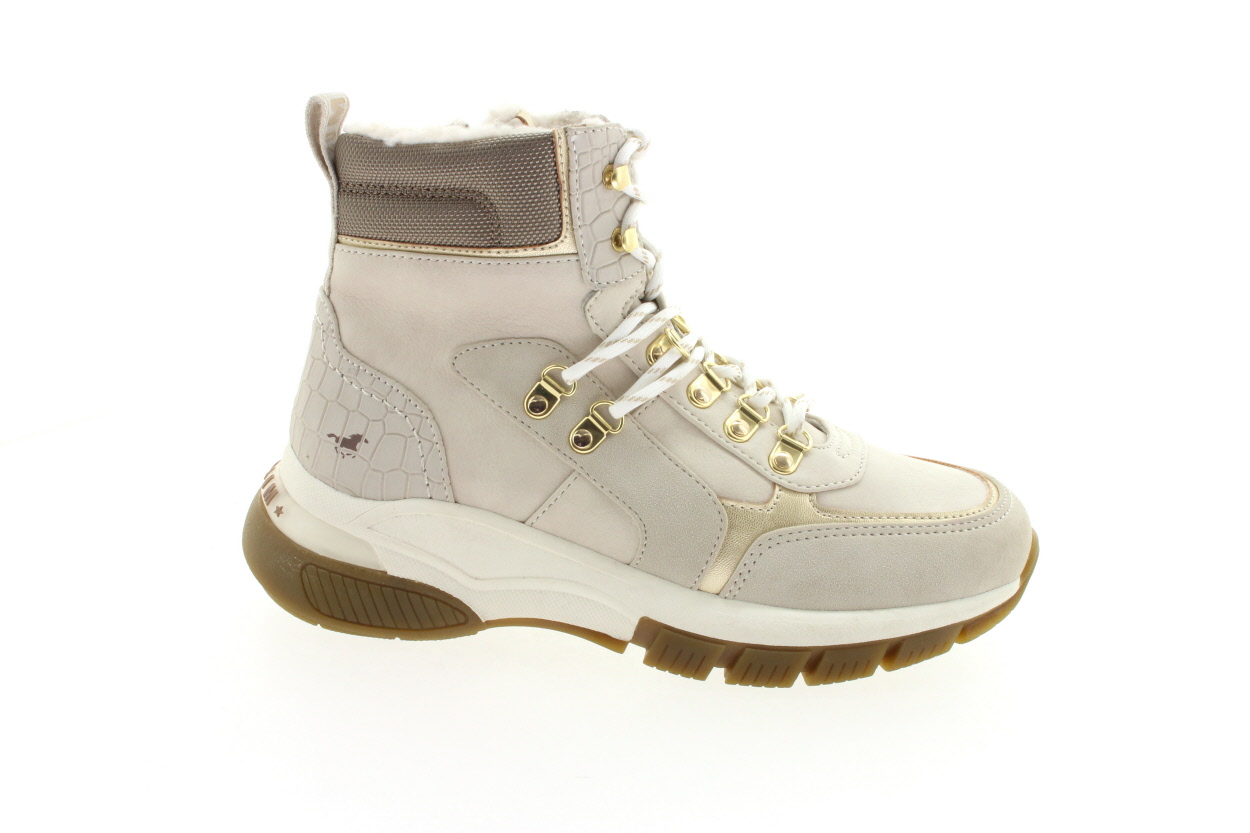 MUSTANG Dámský krémový kotník