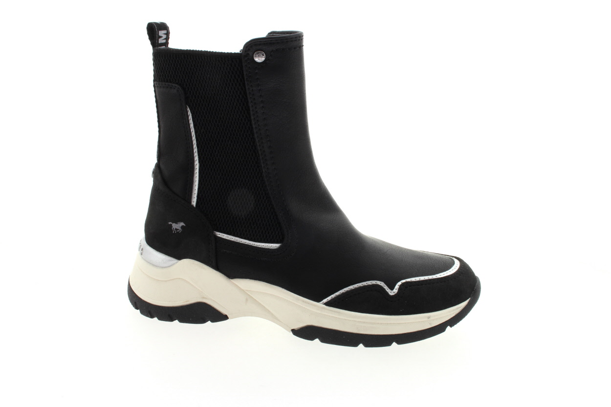 MUSTANG Dámský černý kotník