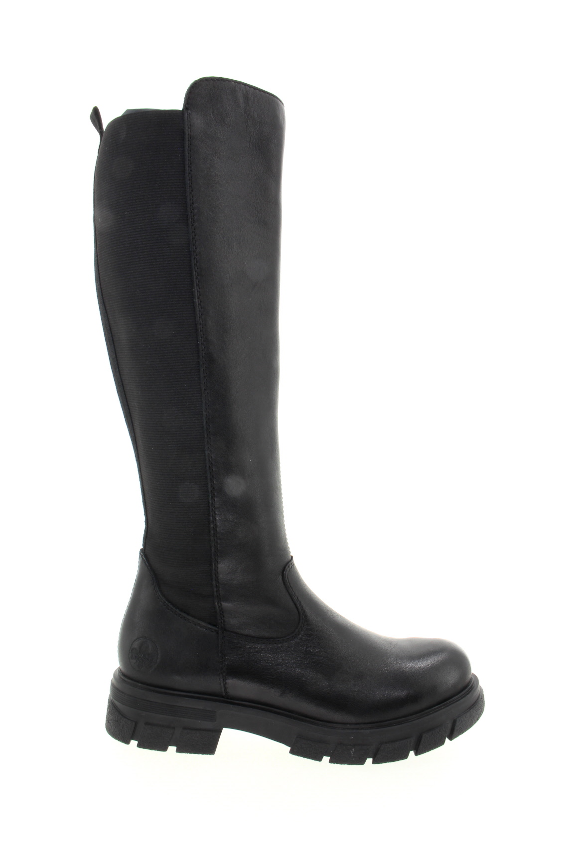 RIEKER Dámské černé kozačky