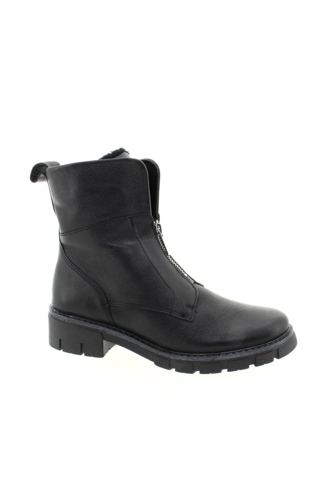 ARA Dámský kožený černý kotník