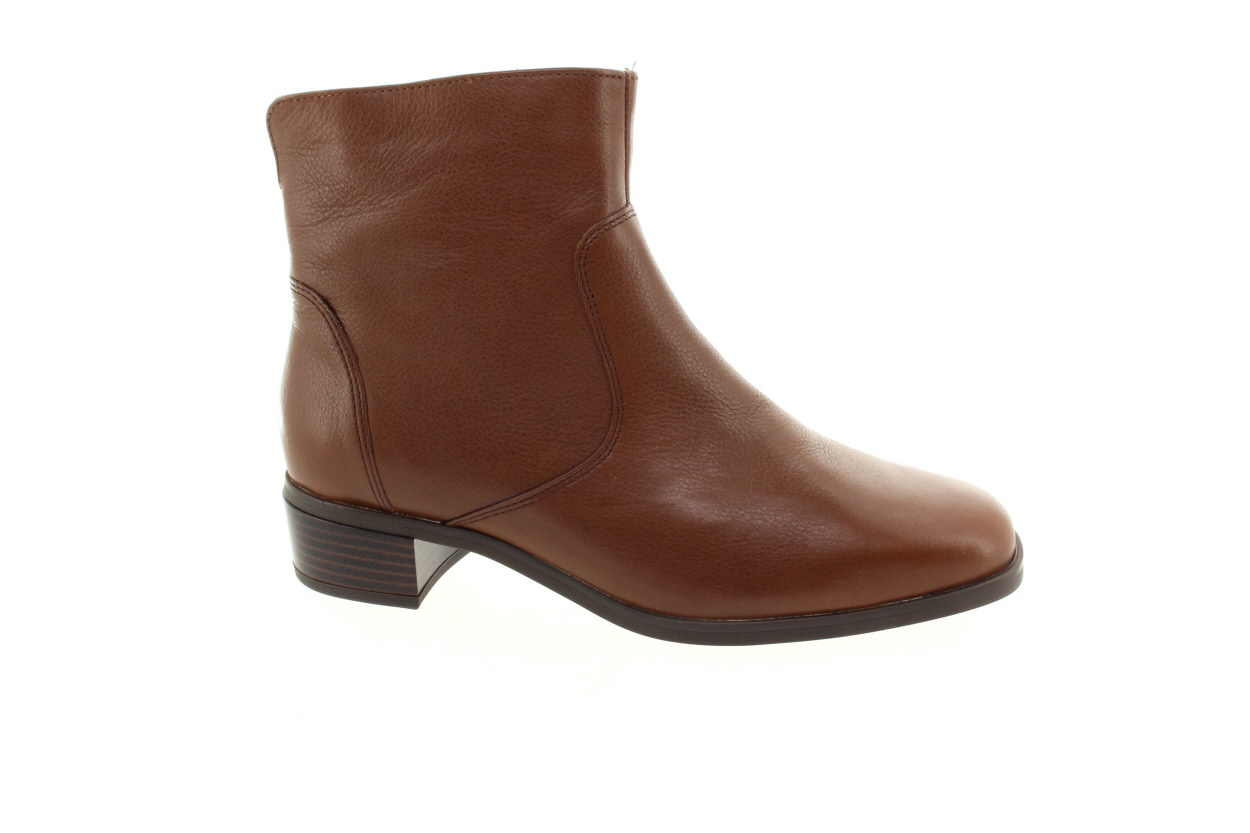 ARA Dámský hnědý kožený kotník