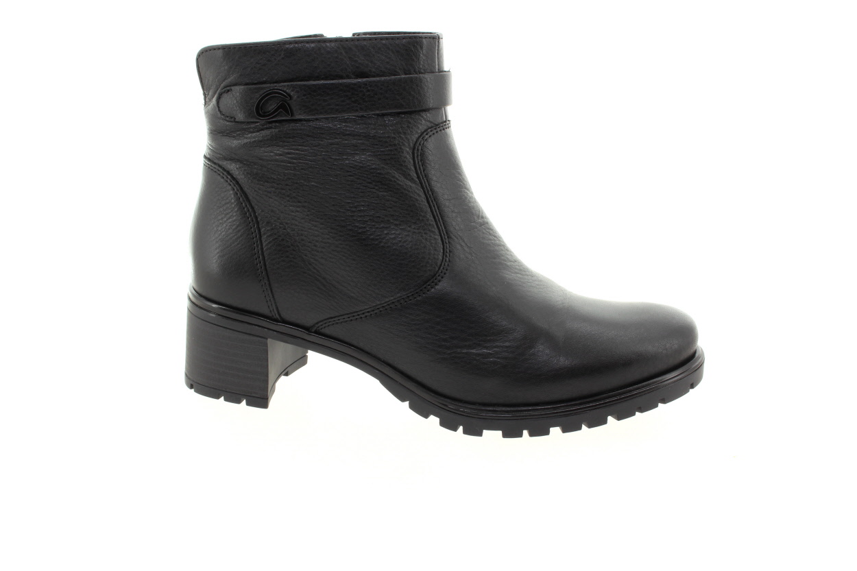 ARA Dámský kožený černý kotník