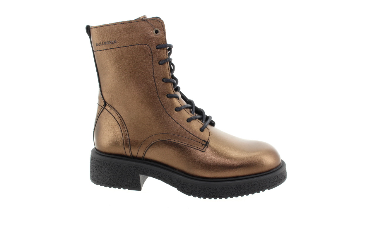 BULL BOXER Dámský bronzový kožený kotník