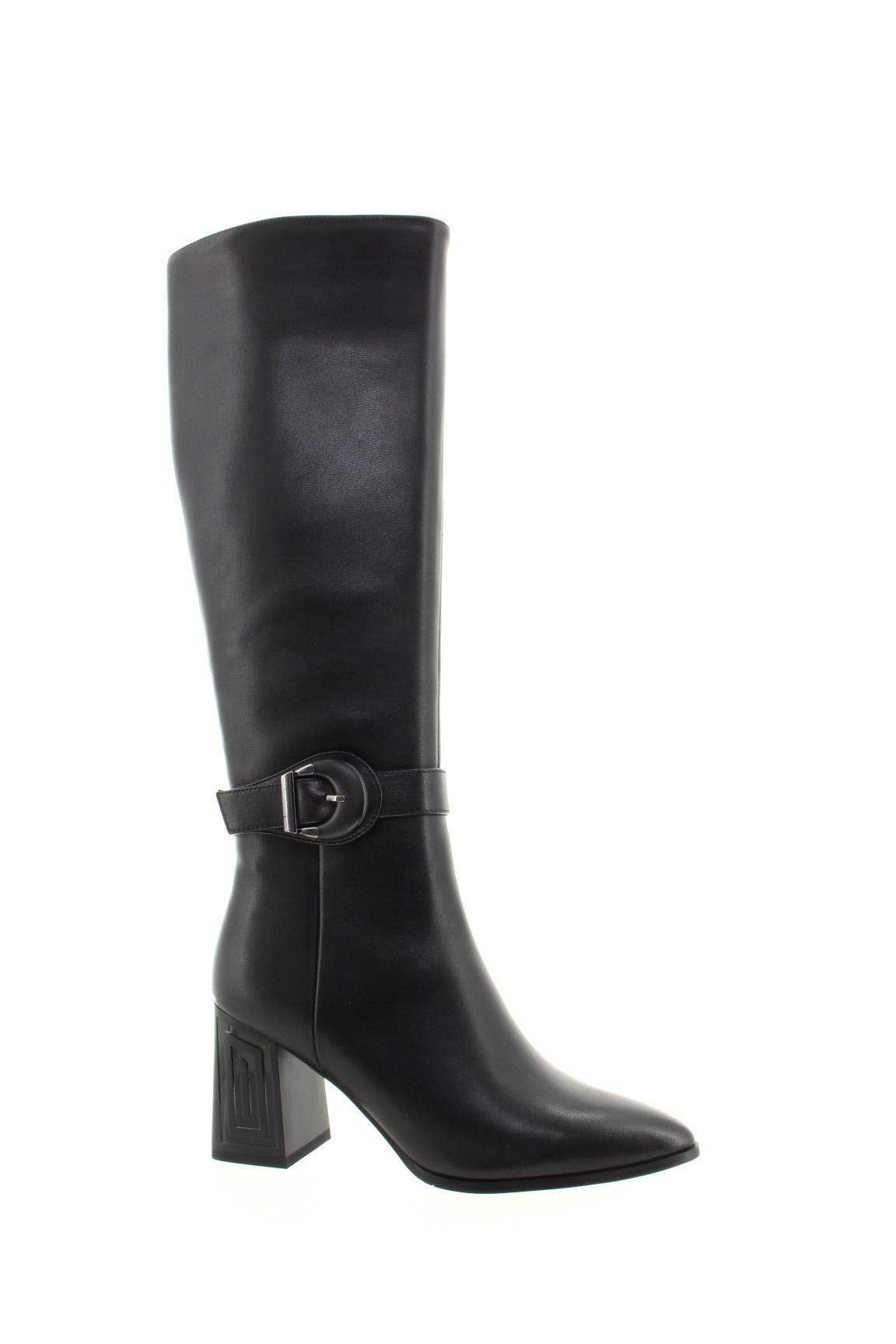 EPICA Dámské černé kožené kozačky