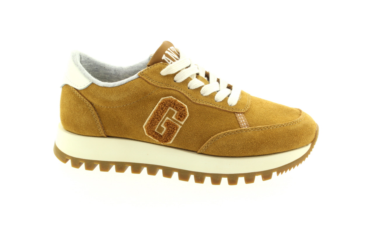 GANT Dámské kožené koňak tenisky