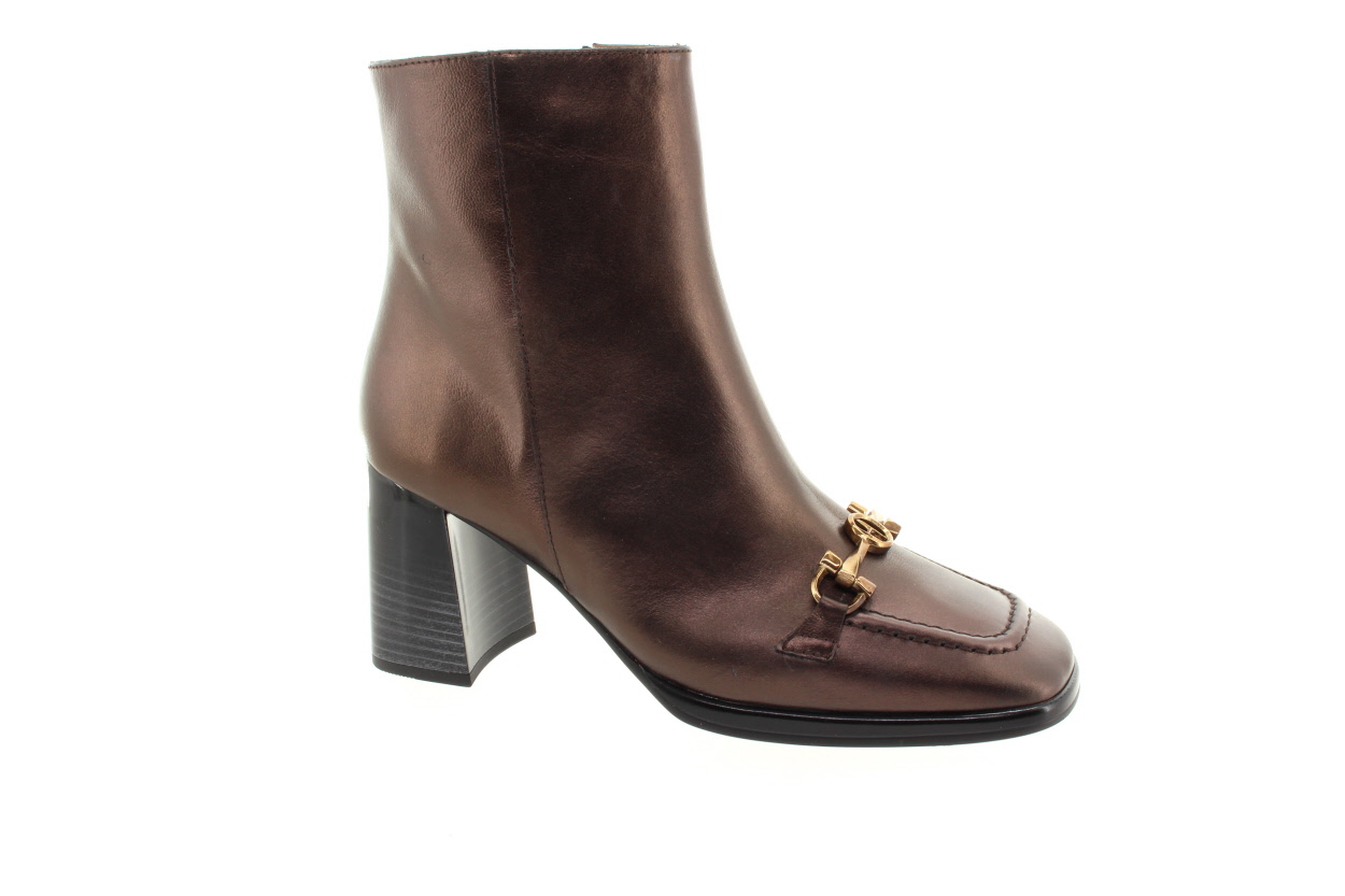 HISPANITAS Dámský kožený bronzový kotník