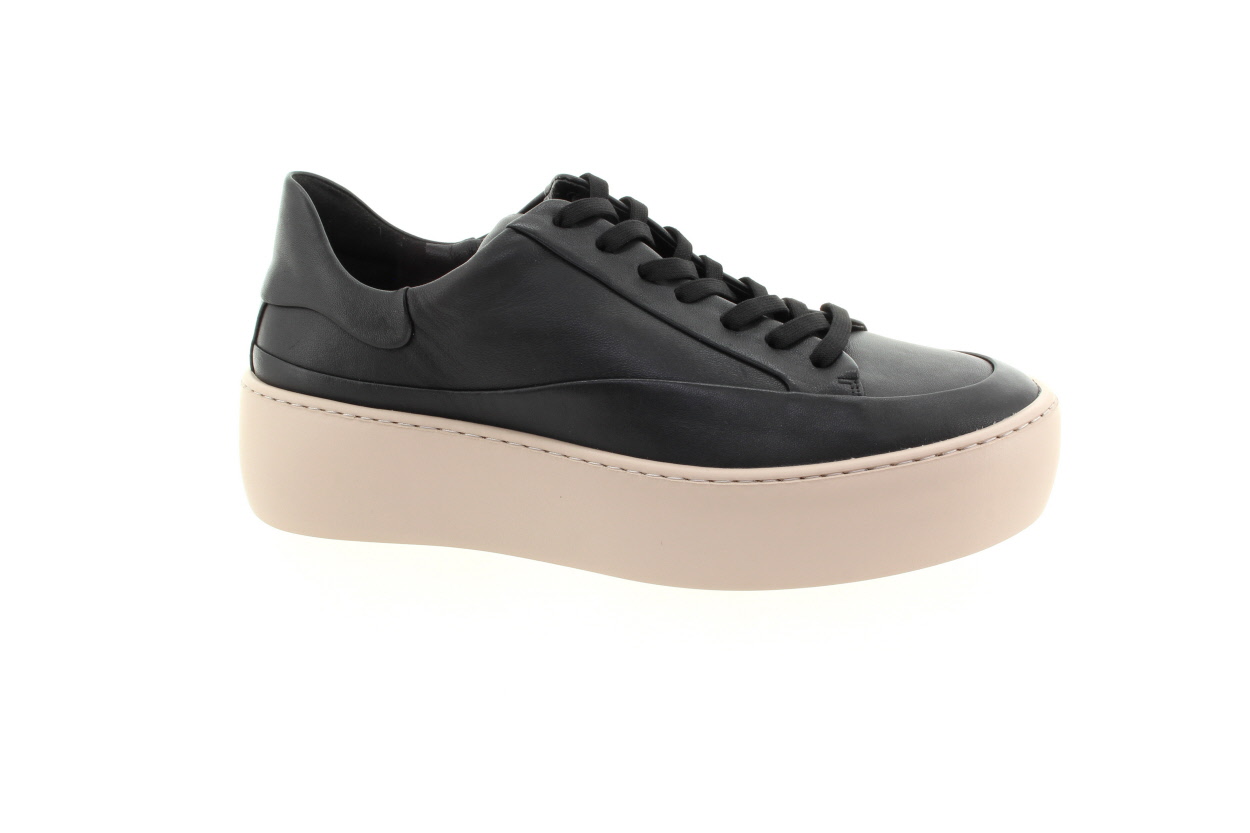 HÖGL Dámské černé kožené tenisky